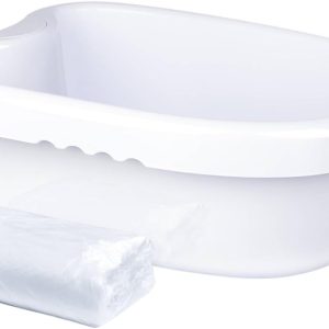 Ionic Bath Foot Basin for Detox Machine, Ionic Foot Bath Tub Basin, Feet Bucket with 100 Liners for Home USE