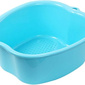 Foot Spa Soaking Tub with Massage Acupoint Foot Bath Soak Tub Feet Bath Basin Bucket for Soaking Feet,Toe Nails, and Ankles,Pedicure Blue