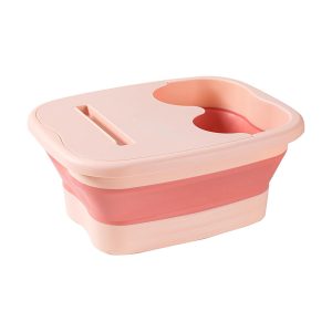 Foldable Foot Bath Bucket Tub - Heat Resistant Pedicure Foot Soak Bath, Space Saving Foot Soaking Tub Bucket | Collapsiblee Foot Bath Basin, Portable Pedicure Foot Spa for Feet Stress Relief