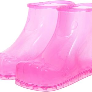 Massage Foot Bath Shoes Movable Foot Soaker Feet Soaking Tub Bath Massager Basin Pedicure Feet Spa Shoes for Thermal Promote Blood Circulation