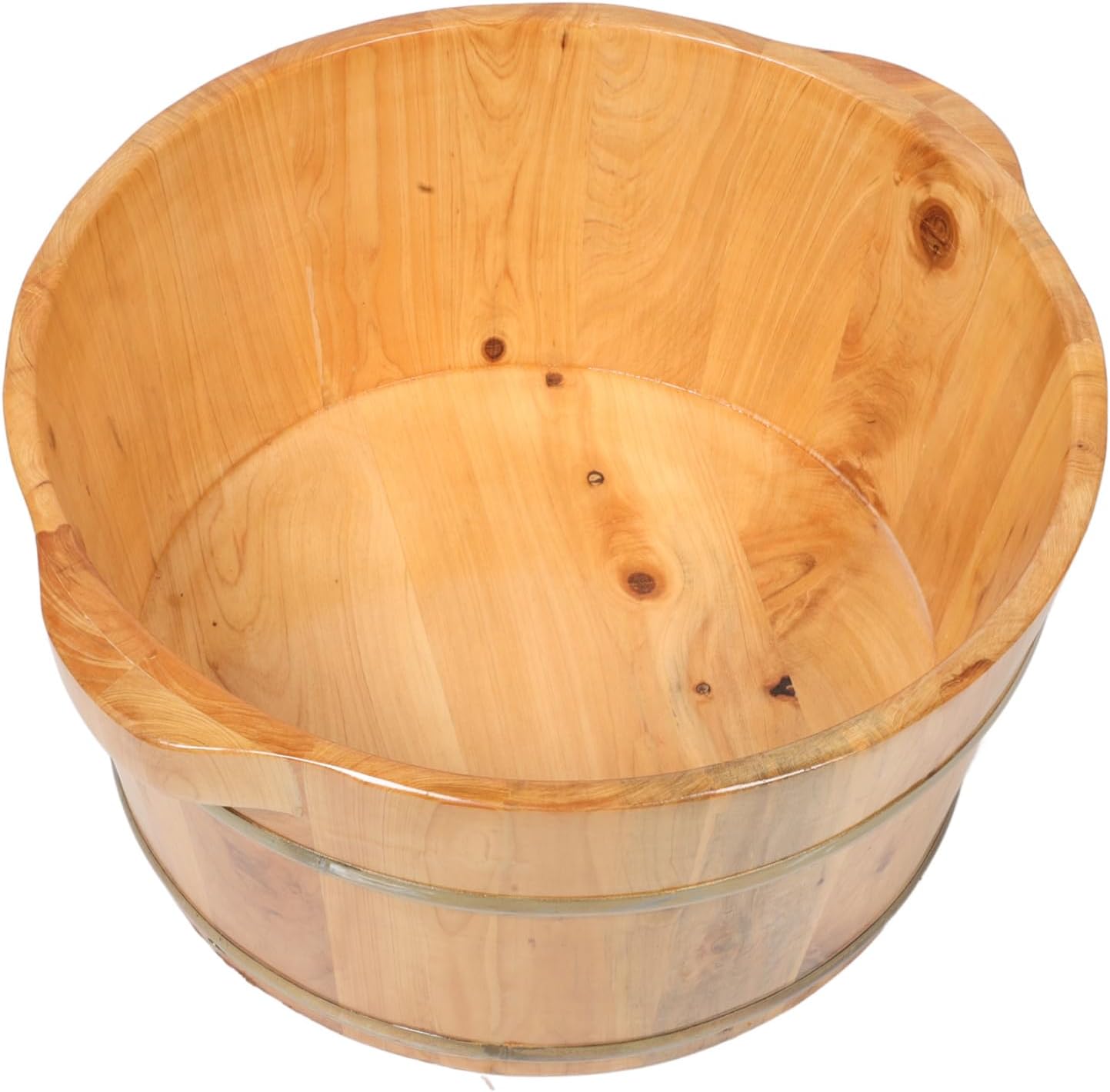 Wooden Foot Bath Tub for Soaking Feet Durable Solid Foot Soaker with Traditional Aesthetics for Relaxation and Foot Care Routine
