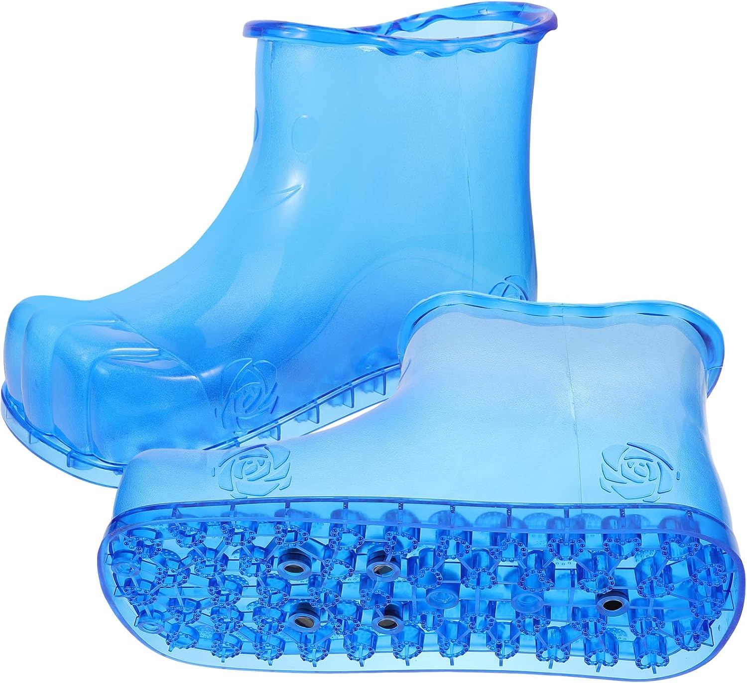 Foot Soaking Shoes Portable Foot Spa Soaker Boots for Home Bath Therapy Relaxation and Improved Circulation 10.24X4.92X10.24 Inches - Image 2